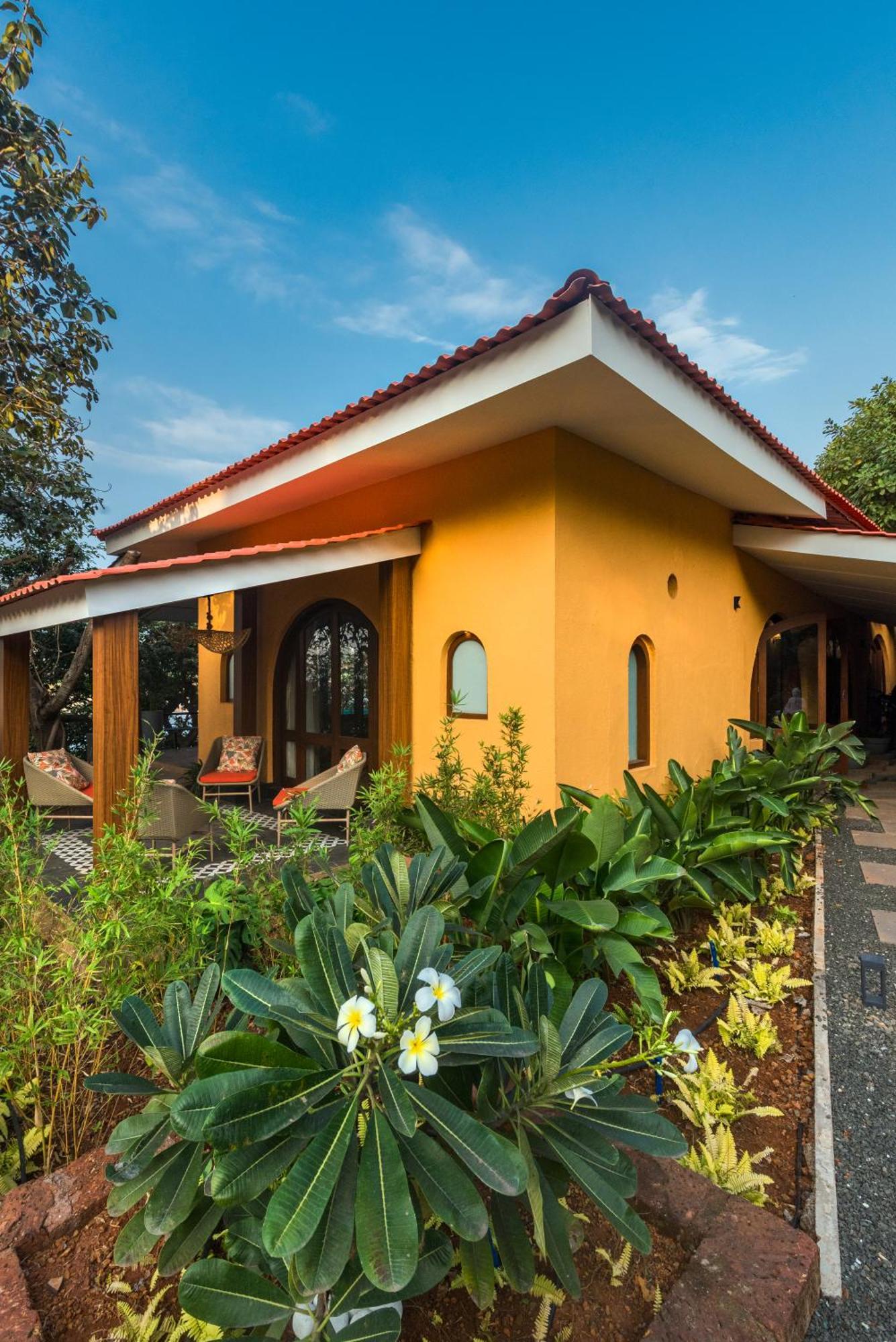 Saffronstays Athaang, Dapoli Ānjarle Buitenkant foto